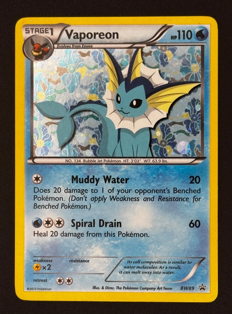 vaporeon pokemon card price Vaporeon GX (SM172) (Jumbo Card) [Sun & Moon: Black Star Promos] main image 0