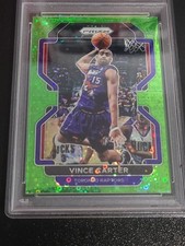 2021 Prizm Vince Carter Neon Green Fast Break #/5 PSA 10 