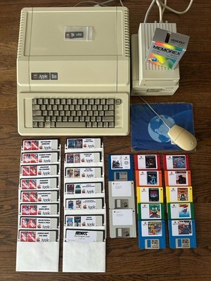 Vintage Apple IIe Upgrade to Stealth IIGS Computer A2S6000 3.5/5.25  Drives *GR8
