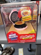 Zuru Mini Brands Really Works Magic Cook Pink Kitchen Waffle Maker - New