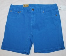 New girls POLO Ralph Lauren blue shorts Size 14