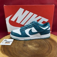 NIKE SB Dunk Low Ocean Bright Spruce Blue Size 7 DV3029-100 Left Shoe Only