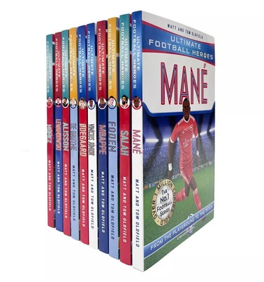 Ultimate Football Heroes Series 10 Books Collection Set  | Matt and Tom Oldfield