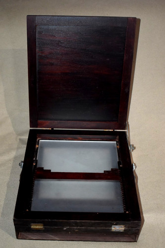 Antique Negative Retouching Wooden Desk UNBRANDED For Parts or REPAIR