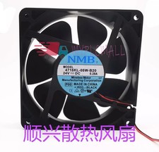 NMB 4715KL-05W-B20 12038 DC24V 0.28A 12CM 2-Wire Dual Ball Inverter Cooling Fan