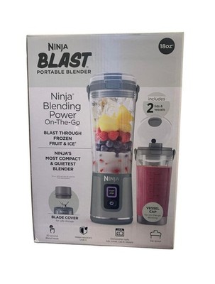 新品と極美品　NINJA BLAST ハンドブレンダー ×2台　充電式 楽天市場】ニンジャ ブラスト コードレスミキサー BC155J NINJA 2本