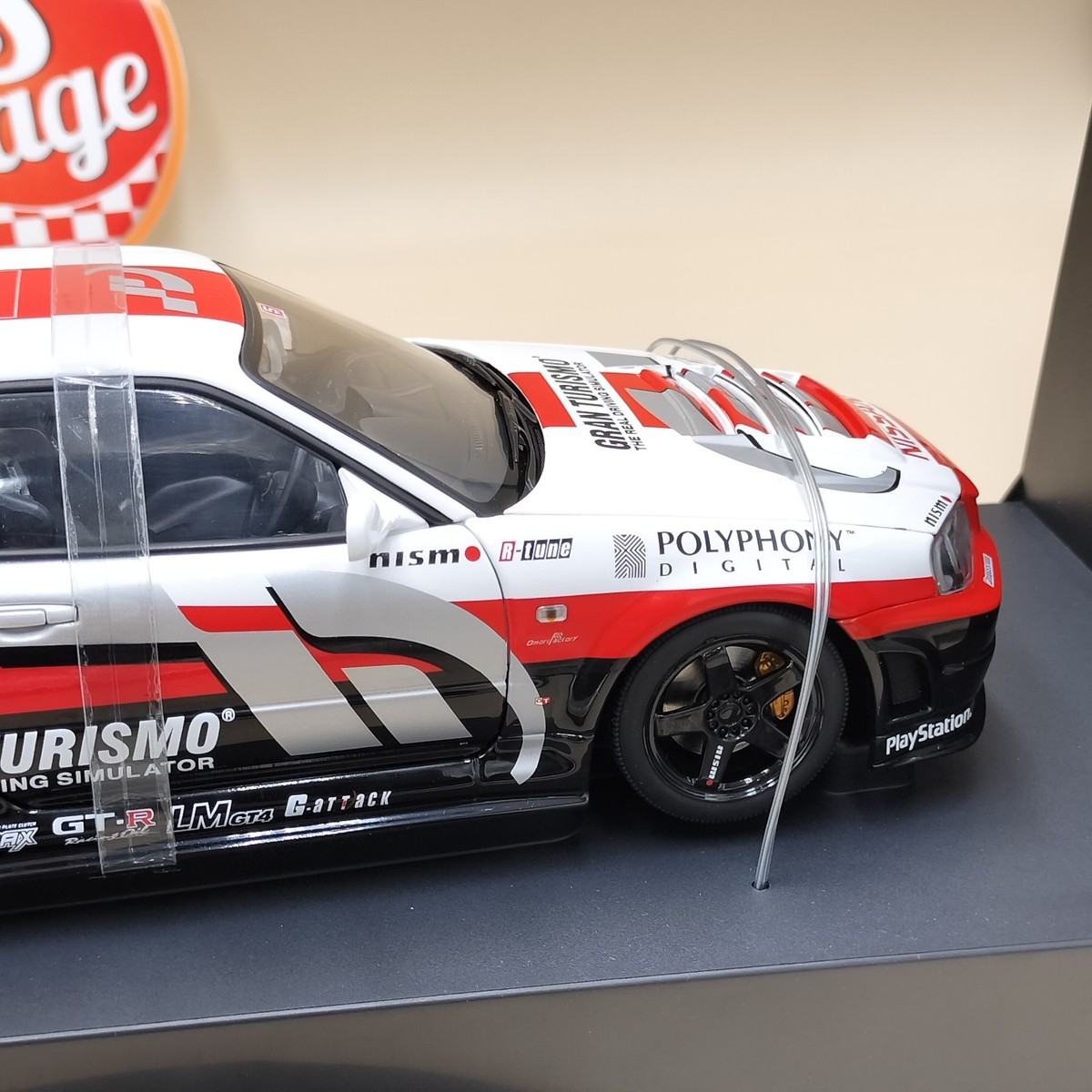 AUTOart 1/18 Nissan Skyline GT-R R34 Gran Turismo 2002