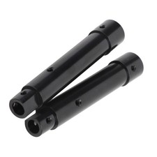 ༝RC Car Rear Axle Tube Black Coating Rust Proof Brass Rear Axle Tube For SCX10