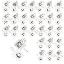 AA Battery Contact Spring Plates, 24 Set 13.5 mm x 11.5mm Terminal Contacts
