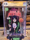 ELVIRA'S HOUSE OF MYSTERY #1 VARIANT CGC SS 7.5 SIGNED ELVIRA CASSANDRA PETERSON
