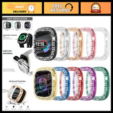 10-Pack TPU Bumper Case for Fitbit Versa 4  Sense 2, Bling HD Screen Protector,