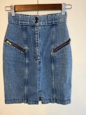 VINTAGE denim skirt size 2