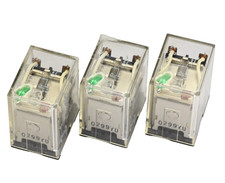 Lot of 3x OMRON MY2N-D2 24VDC Relay