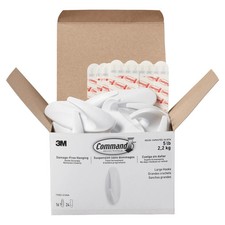 16 PACK Command Large Designer Hooks 1.87 per strip