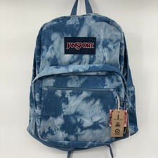 JanSport Right Pack Expressions Backpack 15-inch Laptop Denim Wash Blue