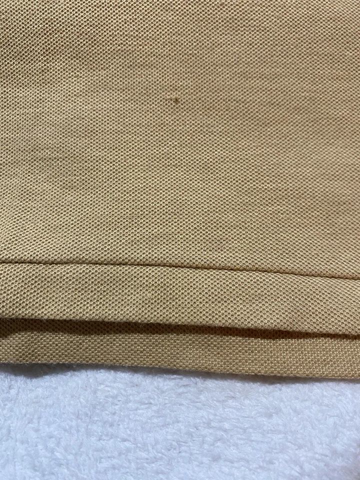 Vtg 70s Shirt Mens Sport Knit Polo Disco two Tone Mod Sz M. Fits Like A Small - Image 2 of 4