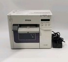 EPSON M311A TM-C3500 INKJET THERMAL COLOR LABEL PRINTER W/ AC ADAPTOR *READ*