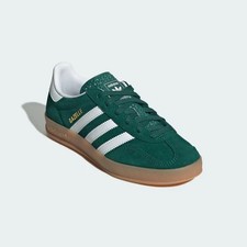 Adidas Gazelle J Green-White Sz Kids 3.5