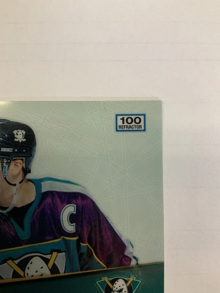 1998/99 Topps Finest Paul Kariya Refractor No Protector (RARE 1 IN 24 PACKS)￼￼ - Image 3 of 3