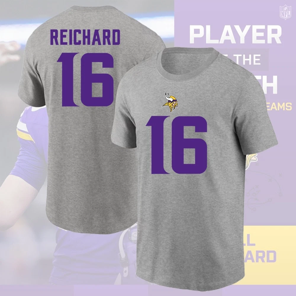 Will Reichard Minnesota Vikings 2026 Player T-Shirt