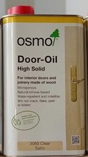 Osmo Door Oil 3060 Clear Satin . 1 Litre 