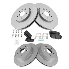 TRQ BKA35879 Disc Brake Kit For Chevy Equinox 2010-2017 Front Rear 19149904