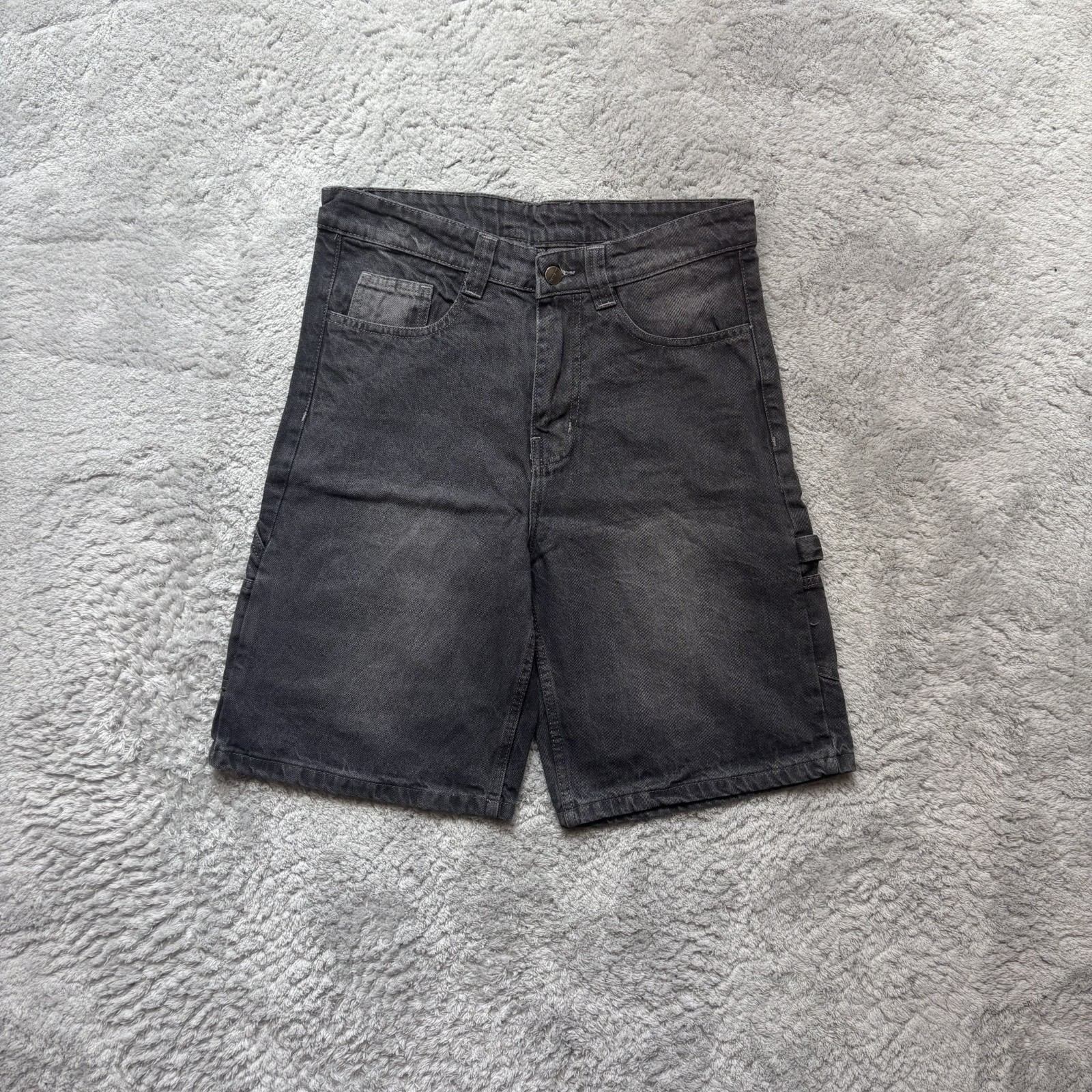 Carhartt Carpenter Denim Shorts | Grey | W34 image 3