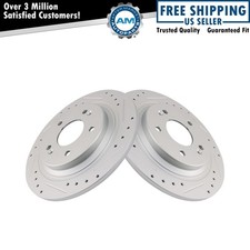 Rear Brake Rotors Set Fits 2018-2023 Hyundai Kona 2021-2024 Kia Seltos