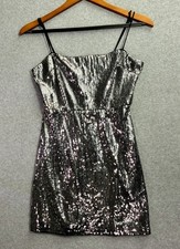 Mini Dress Sparkle Party Clubwear Women’s Small Black Urban Outfitters Sequin