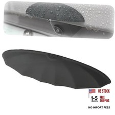 Car Rear View Camera Cover, Anti-Rain Car Reversing Cameras Protection, Black