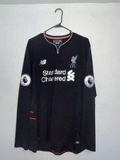 New Balance Liverpool FC Premier League Black XXL Soccer Jersey