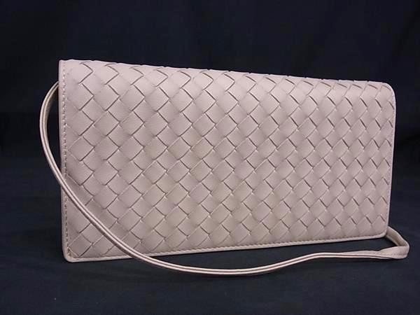 Bottega Veneta Mini Shoulder Bag Intrecciato Leather Beige