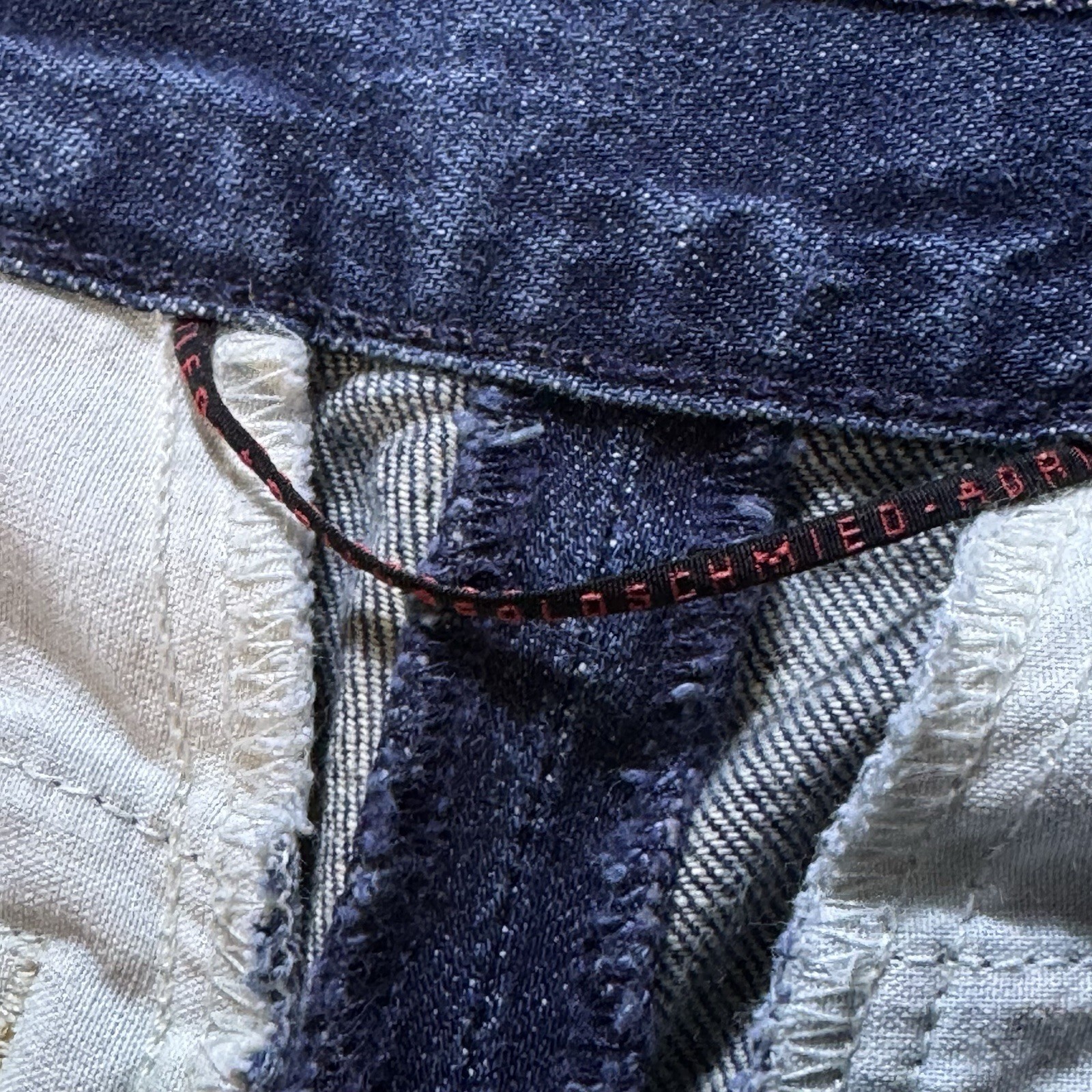 Vintage AG Adriano Goldschmied Women's 29 Denim Shorts Rolled Cuff Made in USA thumbnail 7