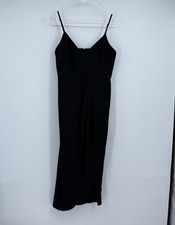 Womens Lulus M Black Dress LBD Sexy Party Holiday