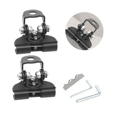 Car Led Light Bar Mounting Brackets Car Hood Light Bar Non-Destructive Black