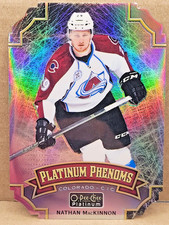 2016 O-Pee-Chee Platinum Nathan Mackinnon Phenoms Die-Cuts Cracked Ice #OPP-NM