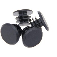 Compatible 4-Piece Handlebar Plugs for MTB & ATB Bicycles - Secure & Stylish