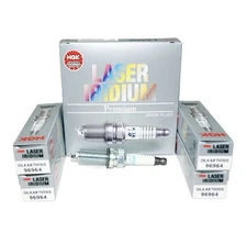 Set of 4 Genuine NGK 96964 Laser Iridium Spark Plugs DILKAR7H11GS