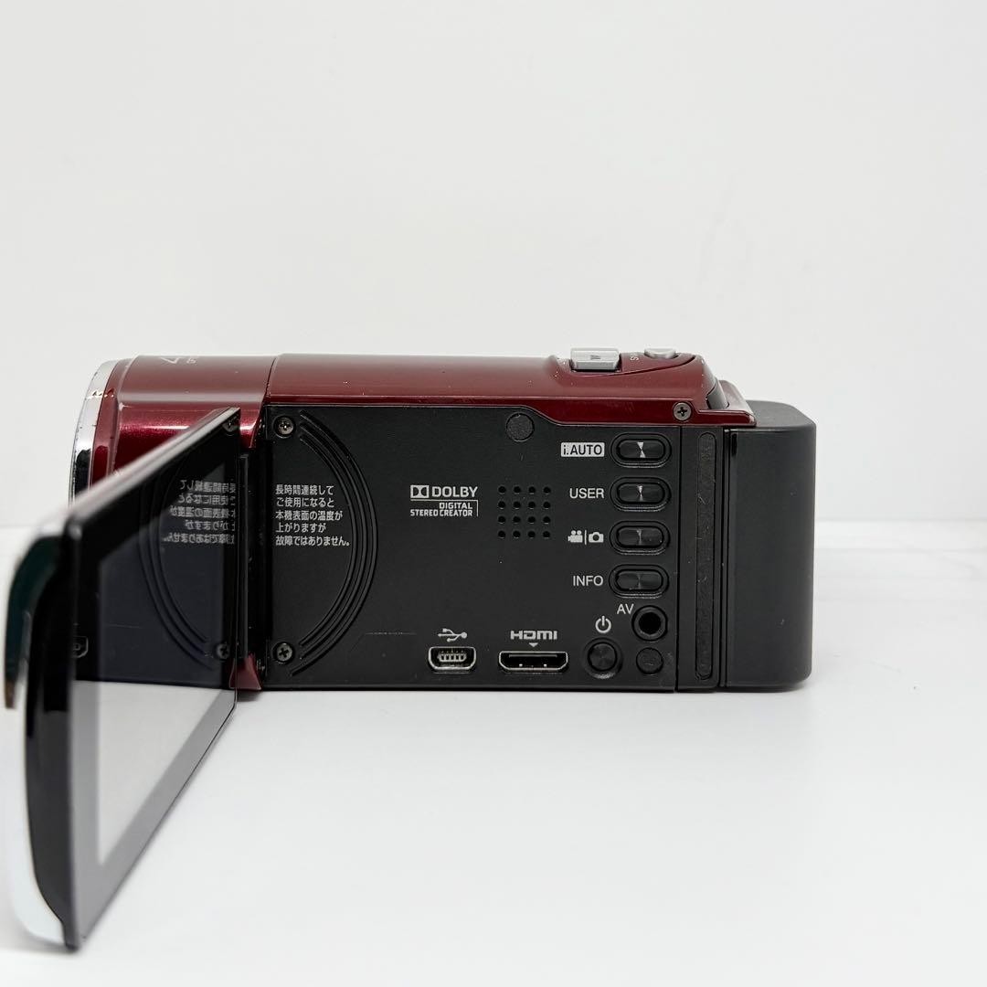 JVC Everio GZ-HM670-R HD Camcorder 40x Optical Zoom 32GB Touch