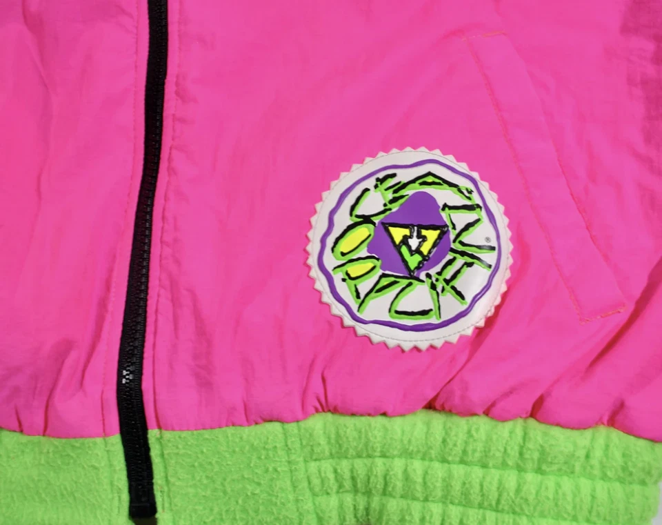 Chaqueta reversible vintage Ocean Pacific talla pequeña Foto 4 de 4