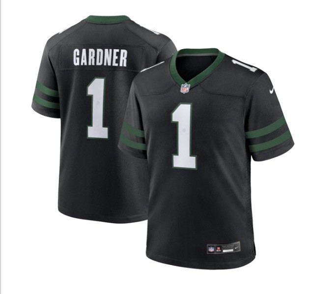 New York Jets Jersey 3XL Sauce Gardner Men’s Black New With Tags