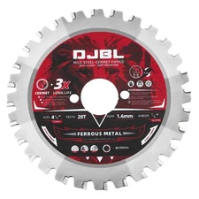 4-3/8" Steel Cutting Saw Blade for Electric Rebar Cutter,28 Teeth Steel Cerme...