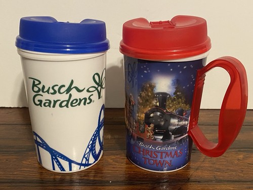 Busch Gardens Williamsburg Christmas Town Thermal Mugs 2025 Refill