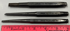 Vintage 3pc. Snap-on Tapered Punch Ppc Set Usa Ppc4a Ppc205a Ppc208a Exc. Cond