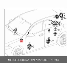 Mercedes-Benz Lautsprecher B-Klasse W247 A2478201300 Original Neu Mercedes-Benz Lautsprecher B-Klasse W247 A2478201300 Original Neu