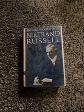 The Autobiography of Bertrand Russell: 1872&ndash;1914 - Hardcover 1967  w Dust Jacket