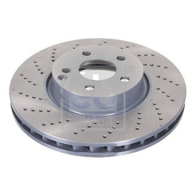 2x Bremsscheibe FEBI BILSTEIN 30553 passend für MERCEDES-BENZ