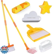 Masthome Kids Cleaning Set, 8 Piece Cleaning Toys Set, Includes M