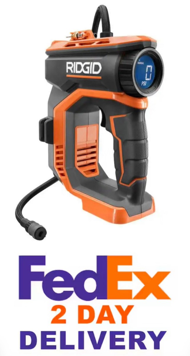 Ridgid Battery Ridgid 18v Digital Inflator R87044 RIDGID 18-Volt