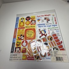 Disney Mickey Mouse Friends 12 X 12 Scrapbook Kit Stickers New Craft